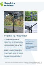 Traditional fingerposts