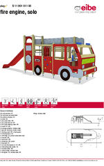 Fire engine, solo play unit data sheet