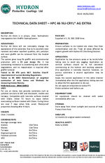 Nu-Cryl AG Extra datasheet