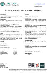 Nu-Cryl WRS Extra datasheet
