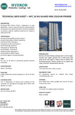 Nu-Guard NRG Basecoat technical data sheet
