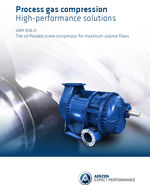 Process gas compression flyer