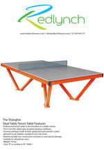 Shanghai outdoor table tennis table