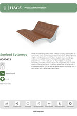 Sunbed Solberga 8090423