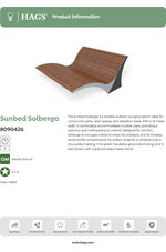 HAGS Sunbed Solberga 8090426