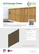 CLD Exempla Timber data sheet