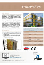 FlamePro W1 data sheet