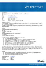Wraptite FZ performance specification