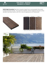 Bamboo X-treme data sheet