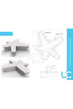 Urbancrete - Star bench data sheet