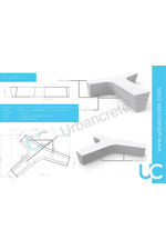 Urbancrete - Georgia bench data sheet