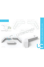 Urbancrete - Delaware bench data sheet