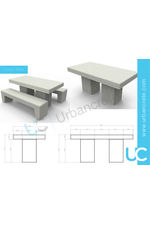 Urbancrete - Colorado table data sheet