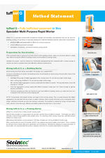 Method Statement - tuffset G - Fully trafficked pavement in 3 hrs
