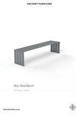 BLOC steel bench data sheet