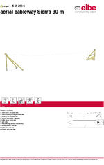 Aerial Cableway Sierra 30M - 5552635 data sheet