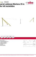 Montana Aerial Cableway 20M - 5552665 data sheet