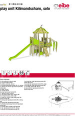 Kilimandscharo Play Unit - 51151001100 data sheet