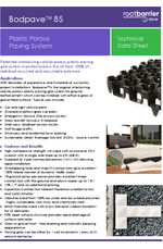 Bodpave 85 - data sheet