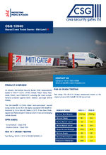 Miti-Gate®R Manual ‘Crash Tested’ Barrier CSG10940 datasheet
