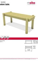 Eibini Table - 5601560_Datasheet