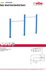 Two-level horizontal bars - 555209024 datasheet