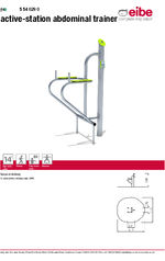 Active-Station abdominal trainer - 5540290 Datasheet