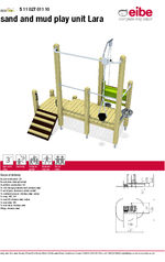 Lara Sand and Mud Play Unit - 51102701110 Datasheet