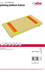 Galium Planting Platform - 51013801100 Datasheet