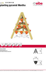 Mentha Planting Pyramid - 51013901100 Datasheet