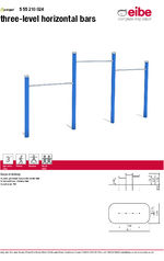Three-Level Horizontal Bars - 555210024 datasheet