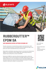 RubberGutter™ EPDM SA Membrane product brochure 
