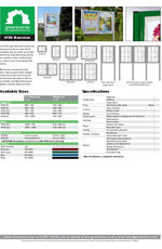 AF30 aluminium noticeboards data sheet