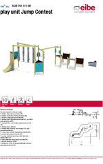 Jump Contest Play Unit - 52570101100 Datasheet