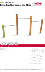 Three-level horizontal bar Albin - 54501505306 data sheet