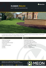 DekorGrip rubber mulch data sheet