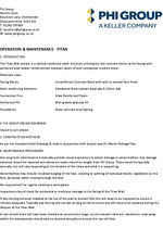 Titan operation and maintenance guide