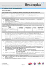 Materials Safety Data Sheet