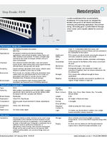 RS10 render stop bead technical data sheet