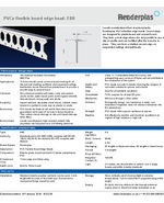 EB0 board edge bead technical data sheet