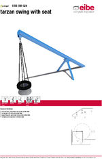 Tarzan swing with seat - 555358024 Datasheet