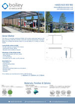 Heron Shelter data sheet