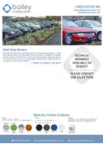 Steel Hoop Barrier data sheet