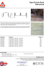 AUTOPA Type D Cycle Rack