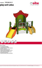 Play unit Lotus green data sheet