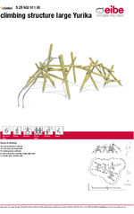 Climbing structure large Yurika data sheet