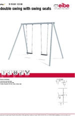 Double swing with swing seats data sheet