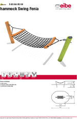 Hammock Swing Fenia data sheet