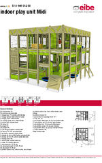 Indoor play unit Midi data sheet
