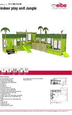 Jungle indoor play unit data sheet